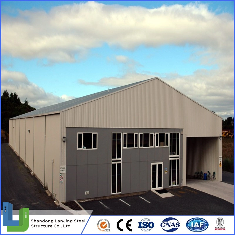 Best Selling Nature Skylight Two Story Steel Fabrication Plant Storage Steel Structure Building Prefabricated