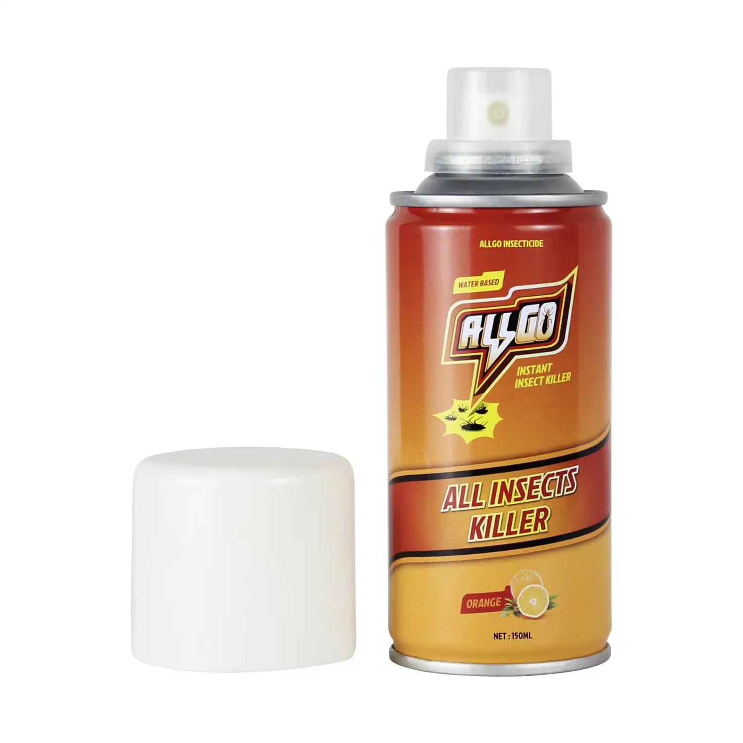 Allgo Insecticide à base d'eau efficace rapide Spray pour voler des moustiques cafard