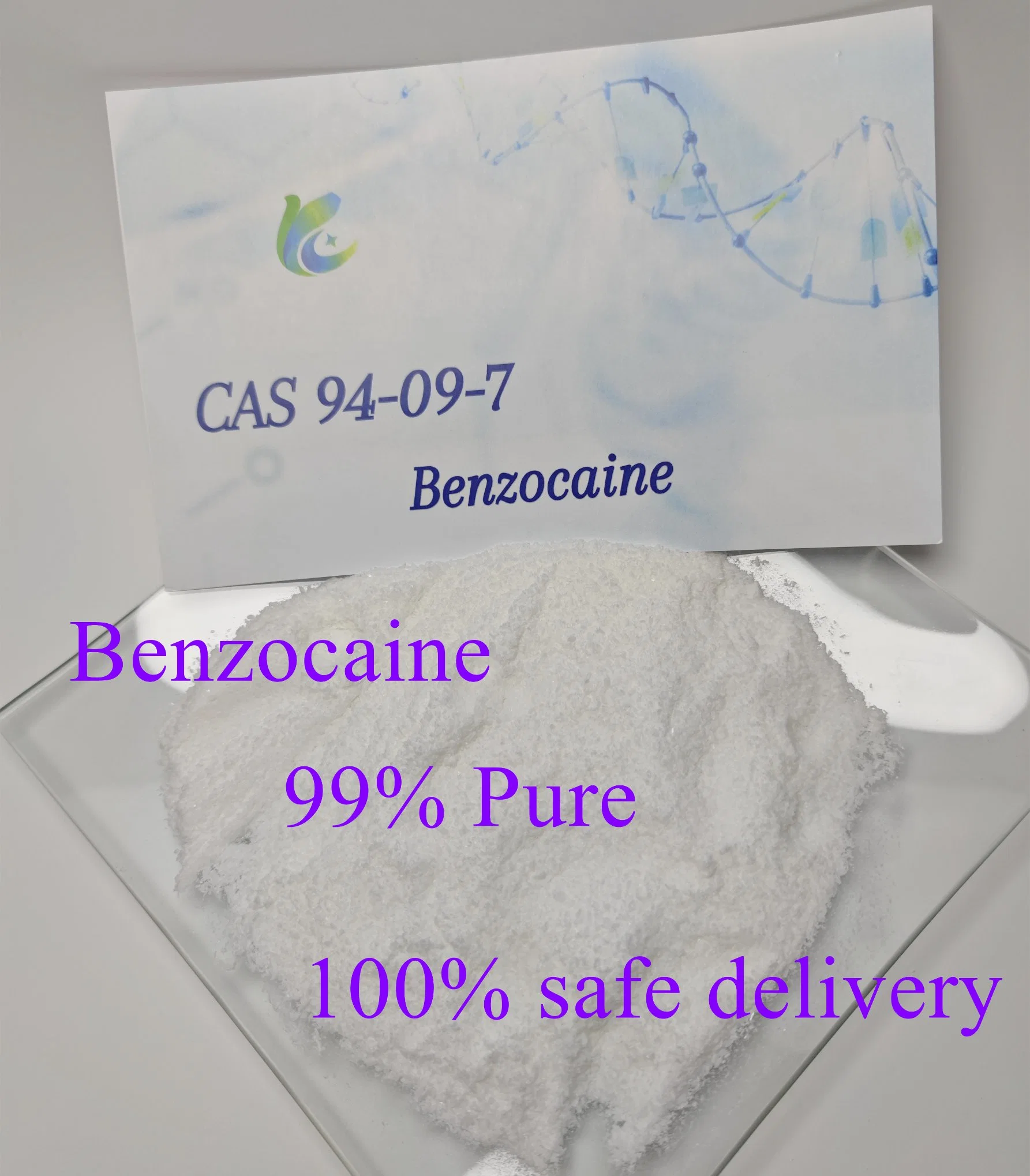 GMP Bp USP Ep Standard Benzocaine RW Powder CAS 94-09-7