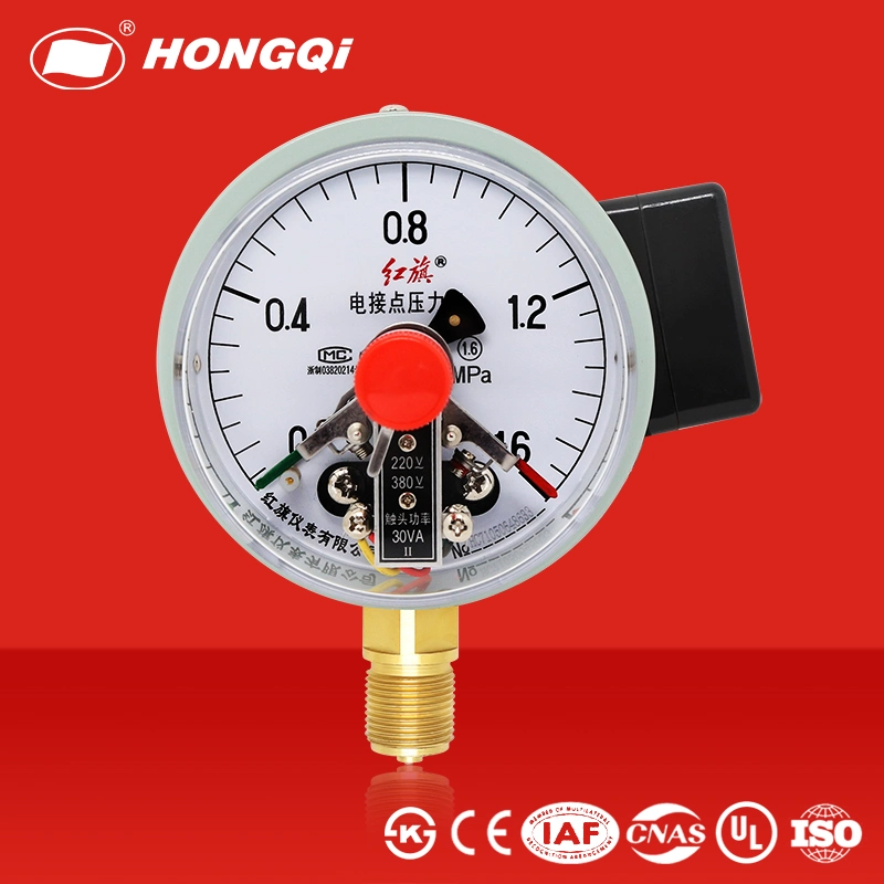 Dial60\100\150mm Electric Contact Pressure Electric Contact Vacuum Pressure Meter Negative Pressure Gauge