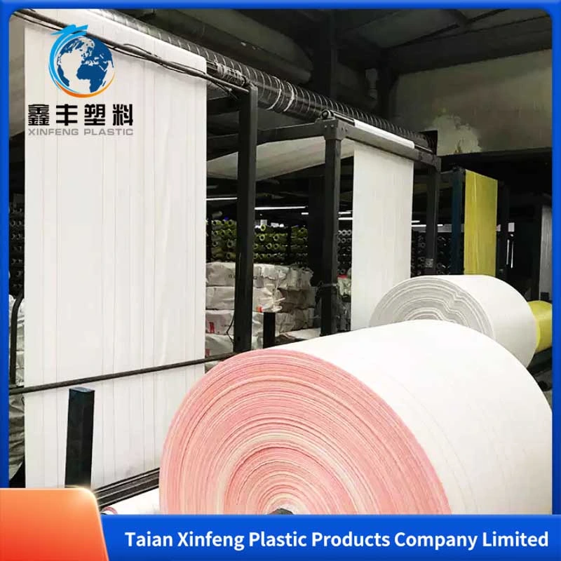 PP Rafia Fabric Woven Roll Polypropylene Tubular Fabric Packaging Bag