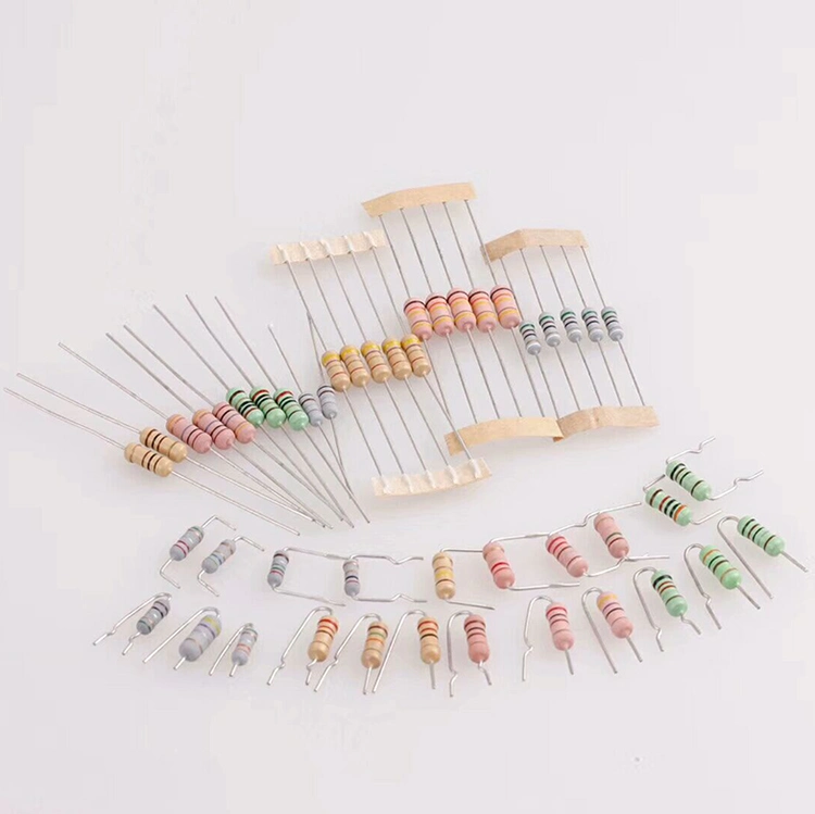 Metal Oxide Film Resistors 1/4W 1/2W 1W 2W 3W Iron Wire