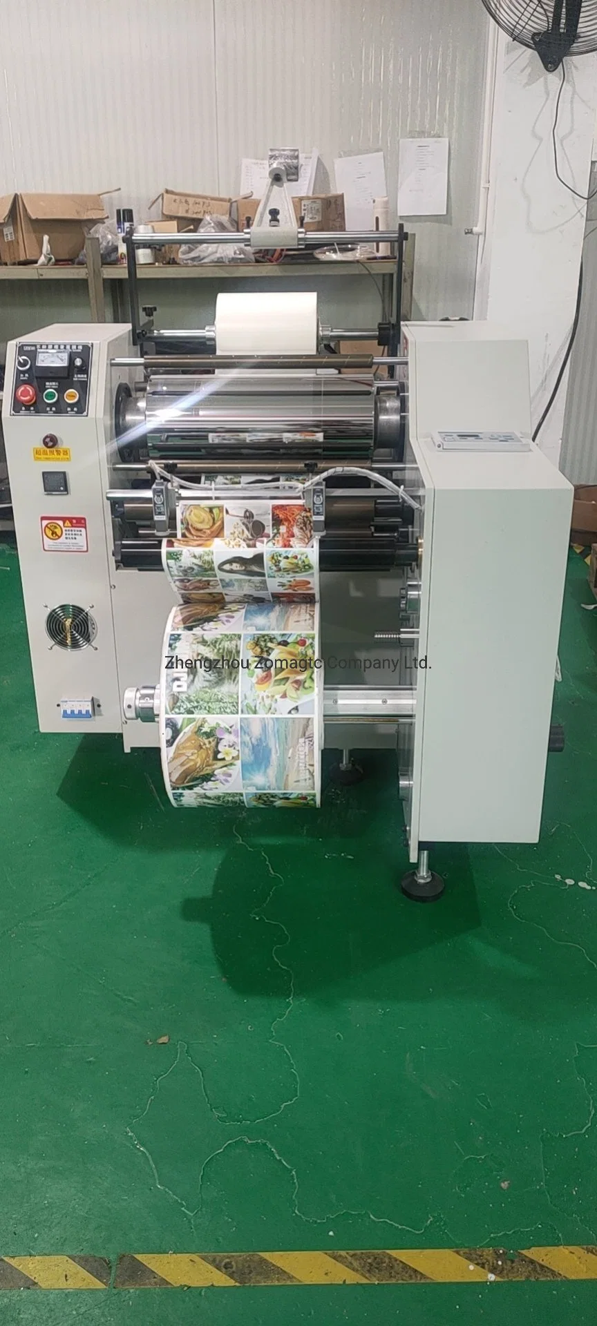 500mm Thermal Hot and Cold Paper Roll Laminator Machine for Label