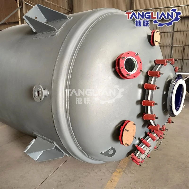 Groupe Tanglian PTFE ETFE PFA Doublure Revêtue Réservoir de Mélange Réservoir de Réaction Réacteur Chimique