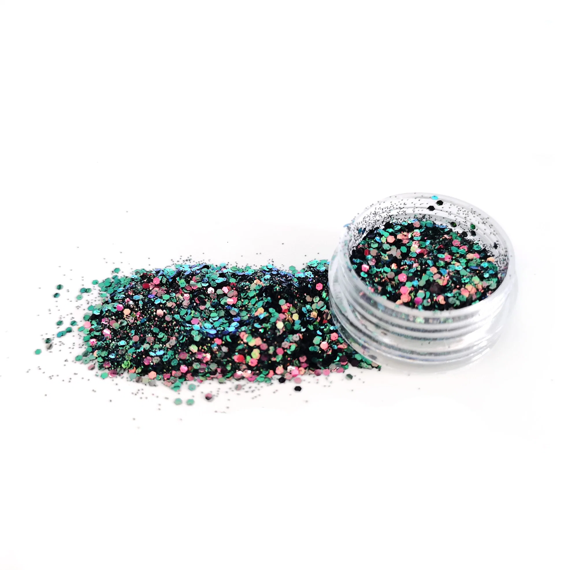 Mixed Chunky and Ultra Fine Glitter Polyester Nail Body Cosmetic Glitter Powder