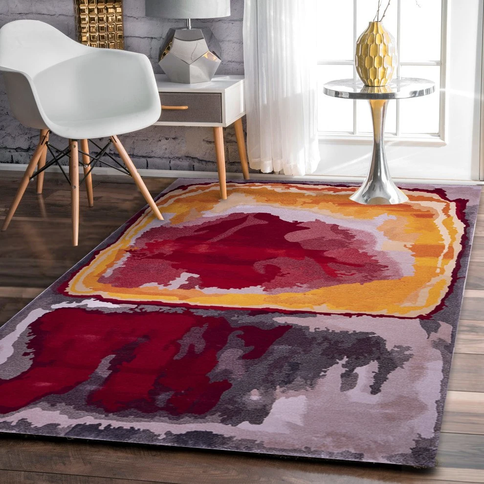 La rayonne viscose tapis en soie tapis de plancher de bambou Tapis Tapis d'accueil