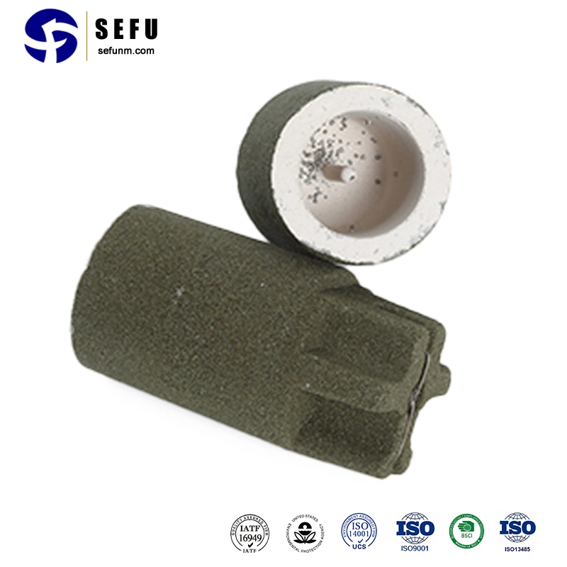 Refractory Thermal Analysis Carbon Cup in Iron Casting Foundry Industry