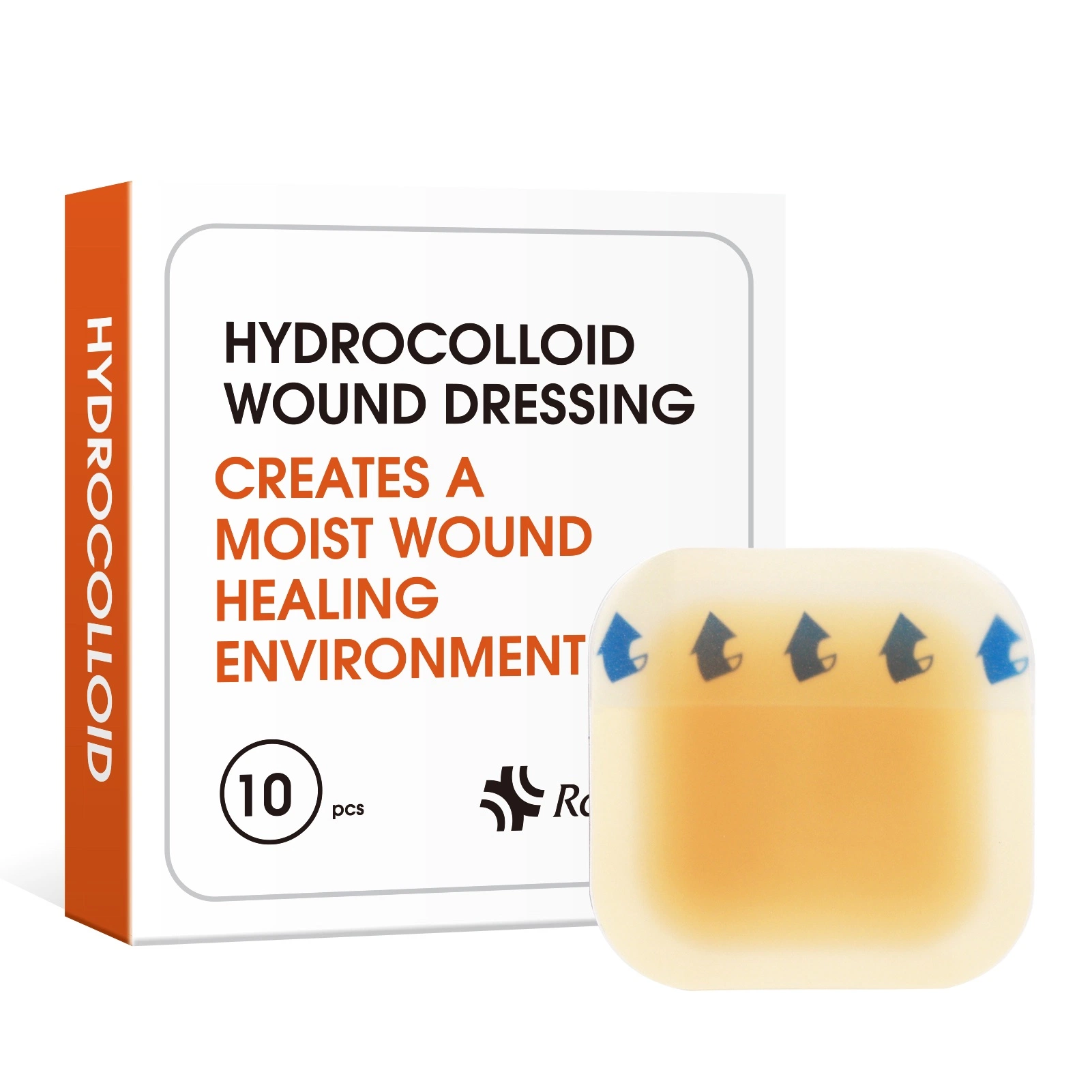 Hydrocolloid Adhesive Wound Dressing Pads, Medical Surgical Dressing