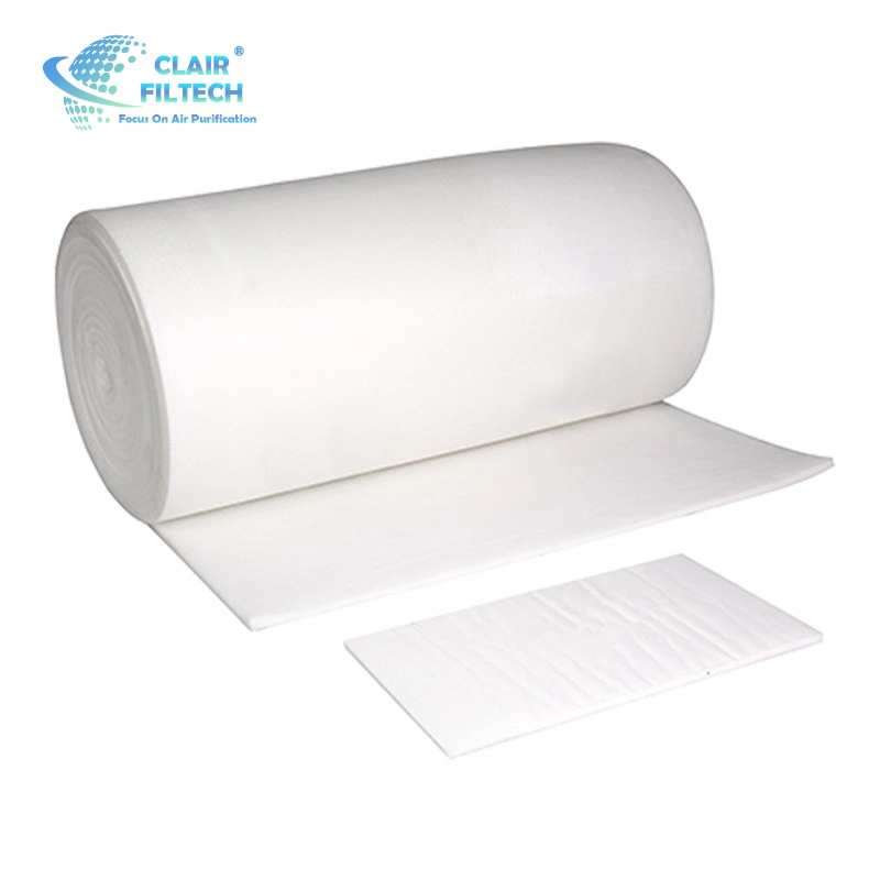 Retardant Material High Temperature Fiberglass Ceiling Filter Filter Media Synthetic Fiber-Based Nonwoven Filter Media Products