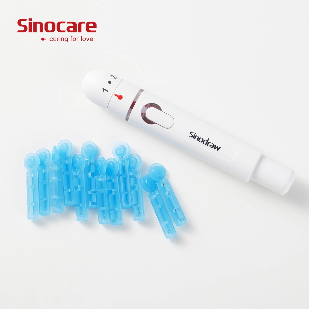 Sinocare Promotional Disposable Lancing Device Ajustable Lancet Pen