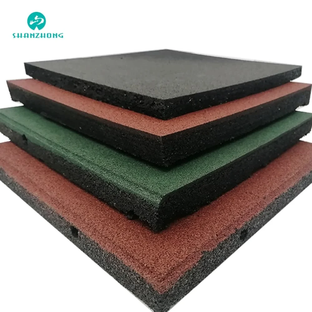 Wholesale/Supplier Factory Outdoor Use Gym Rubber Flooring Tile Safety Floor Mats for Sale