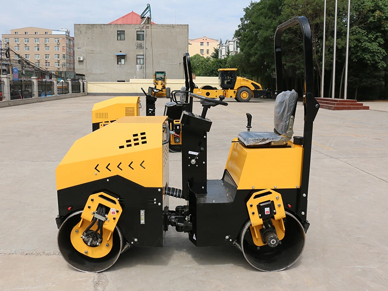 Road Construction Lutong Small 1 Ton Double Drum Road Roller Ltc301