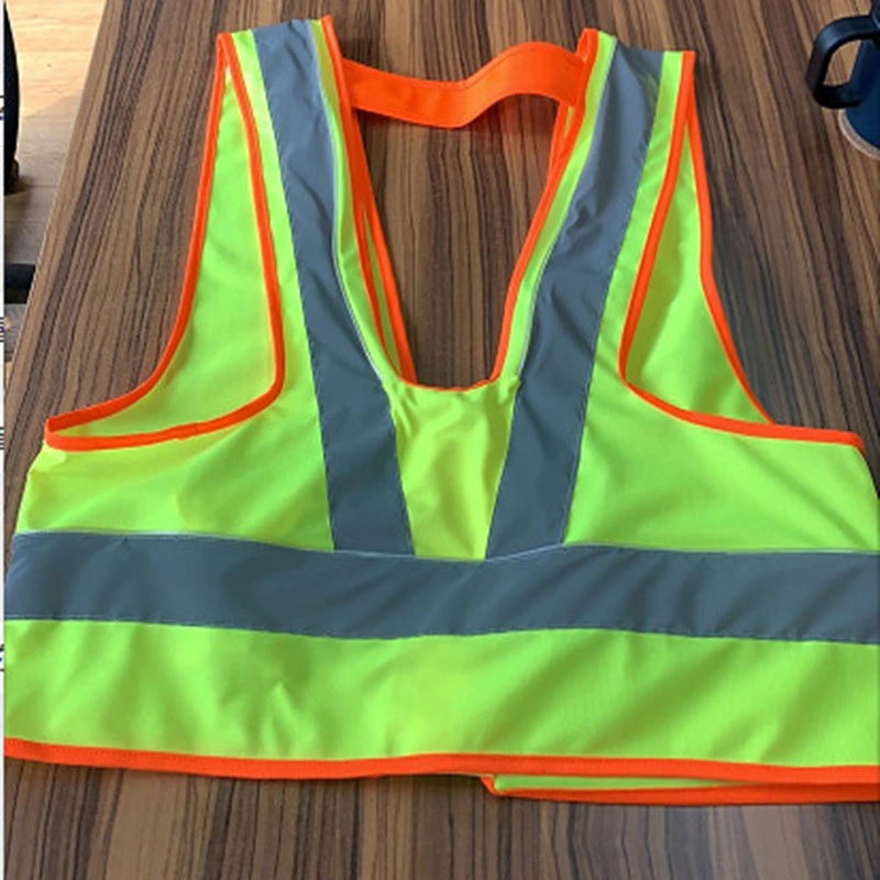 Safety Reflective Vest LED USB Reflective Vest for Warehouse Safety