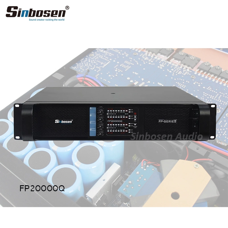 Sinbosen Professional Stereo Amplifier Fp20000q Best Power AMPS for Live Sound