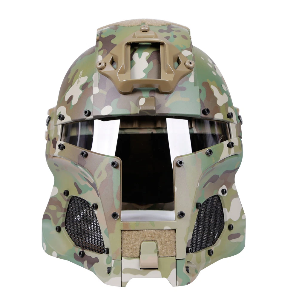 Los cascos de protección cabeza llena los cascos militares casco de seguridad