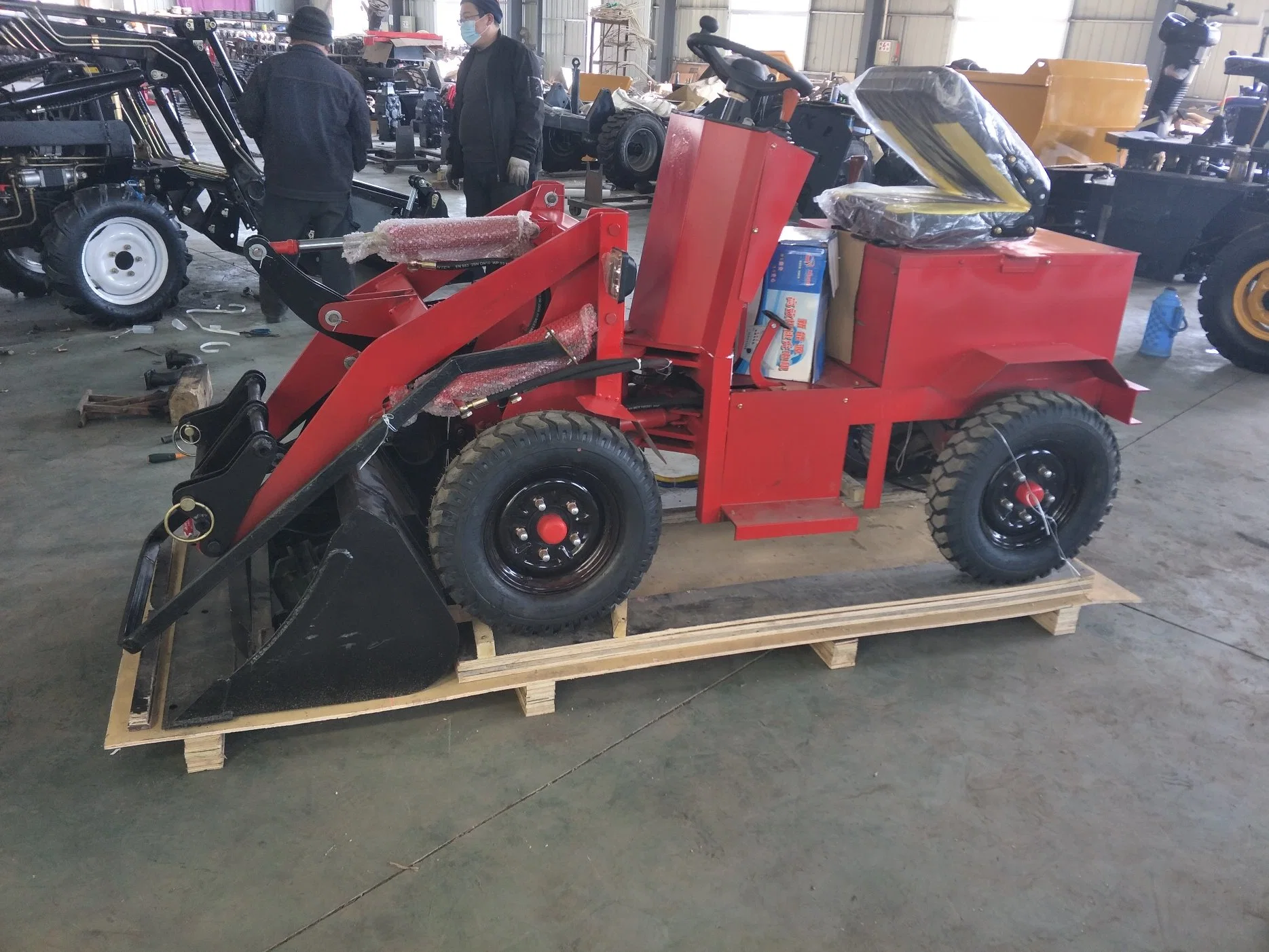 Mini Excavator Best Mini Tractor Front Loading Digging Machine for Sale