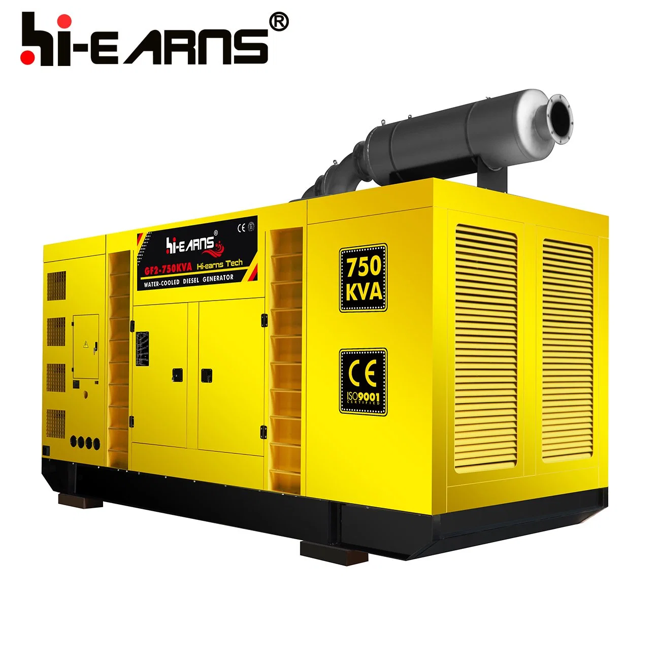 Hiearns Barnd 600kW Feste Hi-earns CE, ISO9001-2008 Stromerzeugung Dieselgenerator-Set