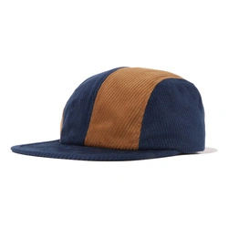 2023 Spring 100% Cotton Corduroy Vintage Patchwork Flat Snapback Hats