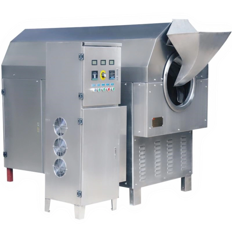 Industrial Commercial Coffee Beans Roasting Machine Peanut Nuts Drum Roaster Factory Price