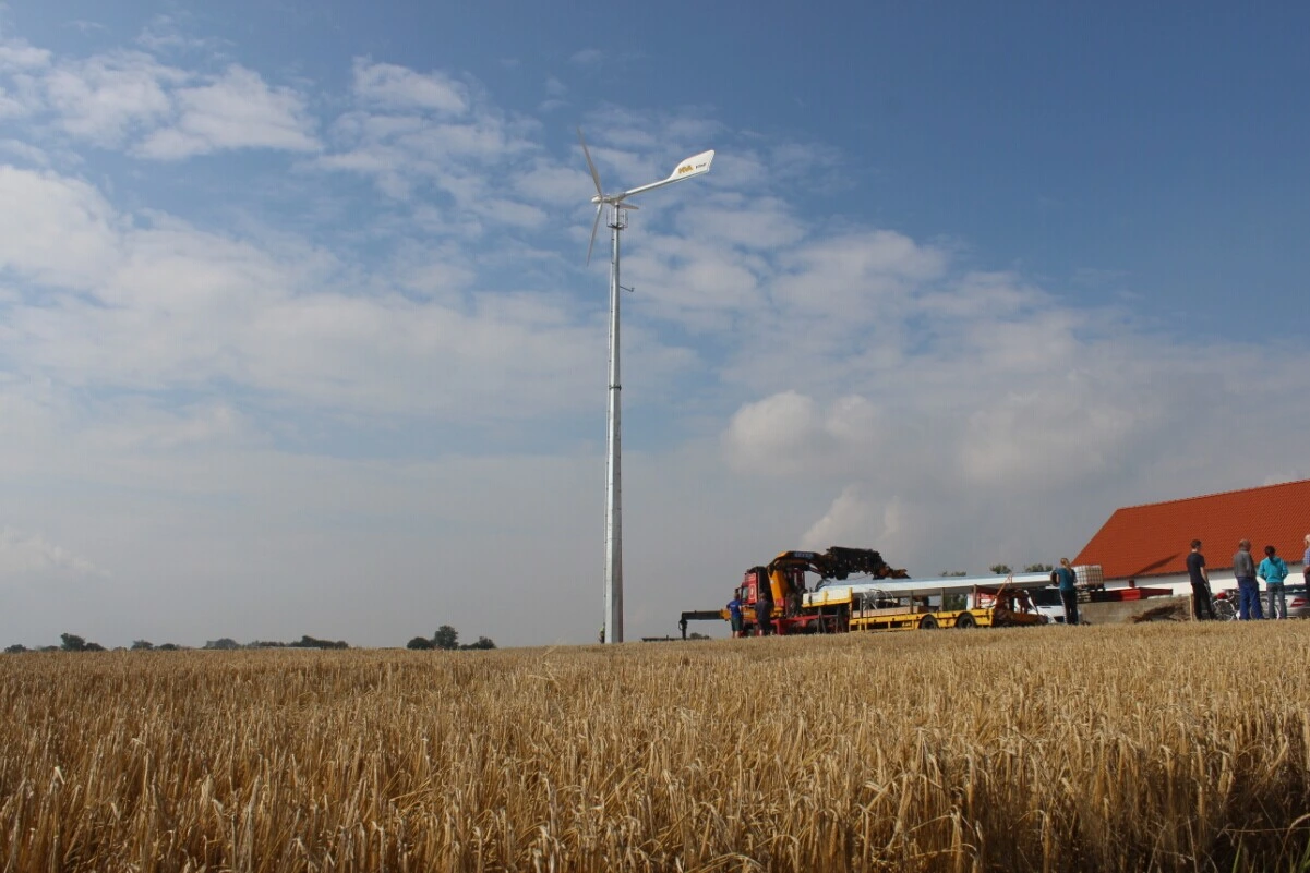 10 Kw Wind Generator with Over 5 Times Higher Generation Efficiency