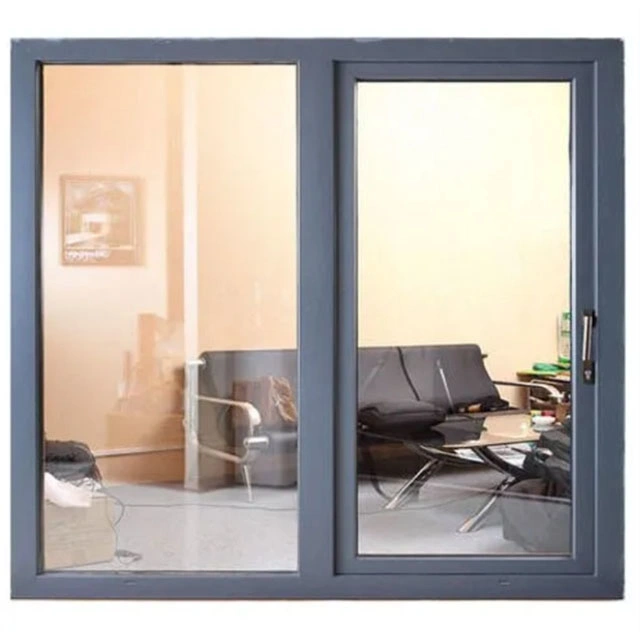 Aluminium Windows Single Double Sliding Window Wooden Sliding Window Double Slider