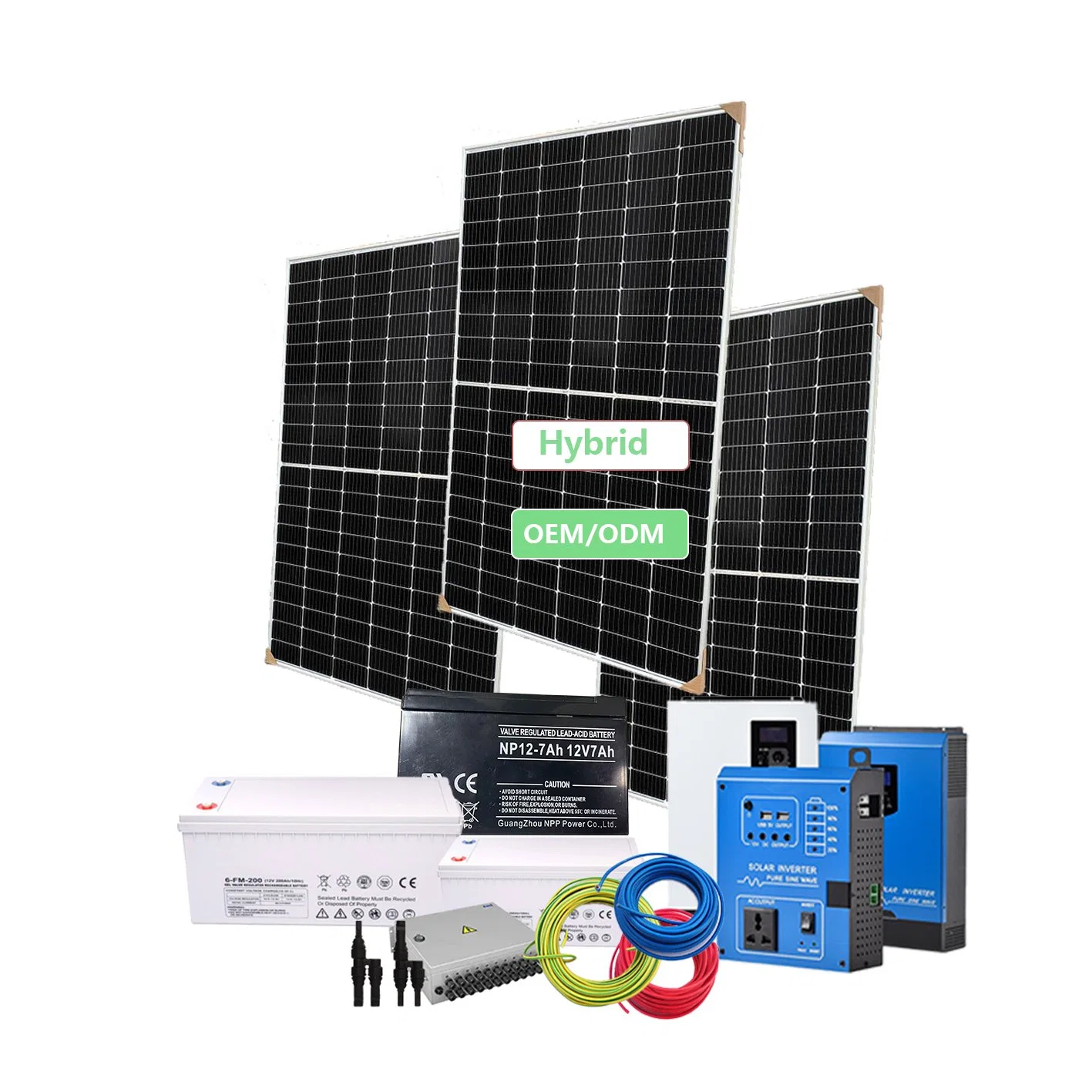 5kw 10kw jeu complet PV accueil du système de contrôle du système de l'énergie solaire à bon prix