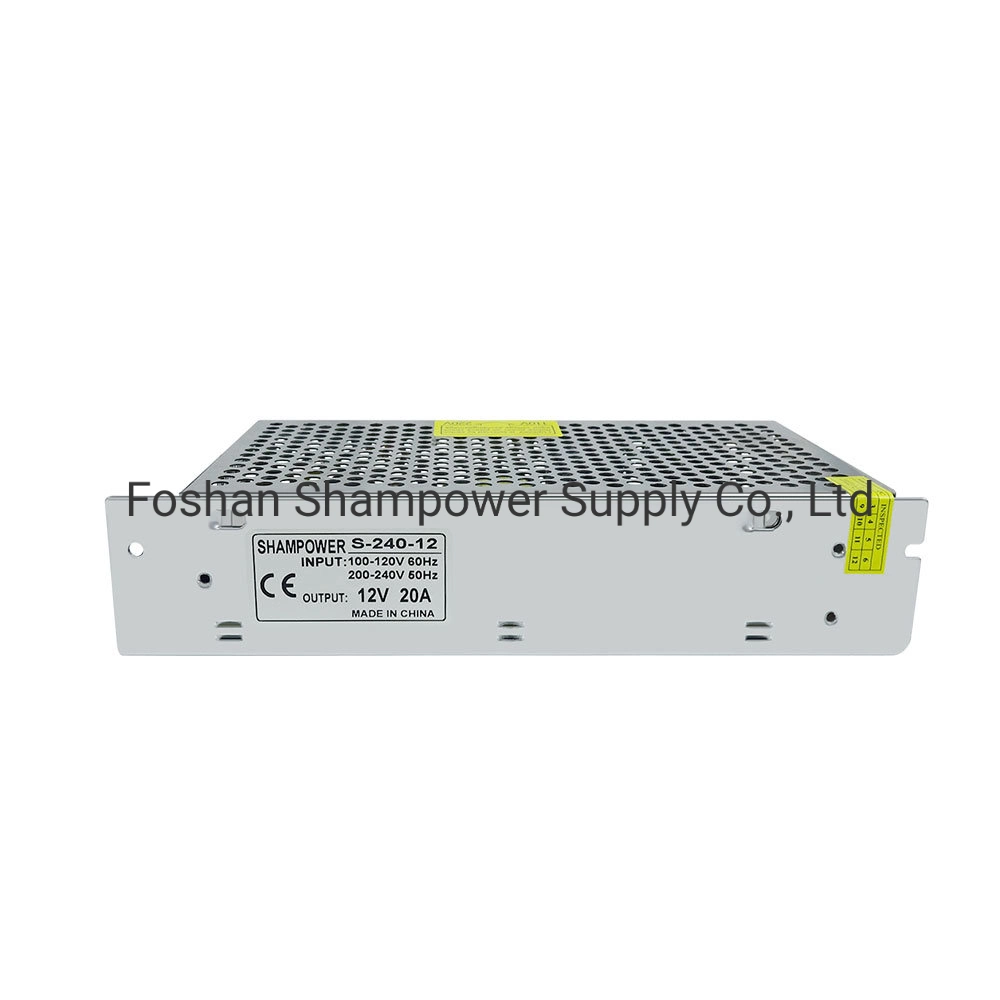 LED Driver SMPS Small 12V 20A 240W Switching Power Supply for LED Light