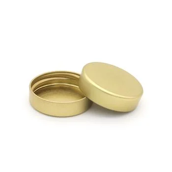 33-53mm Wholesale/Supplier Gold Silver Tinplate Cap for Wide Mouth Bottles and Jars