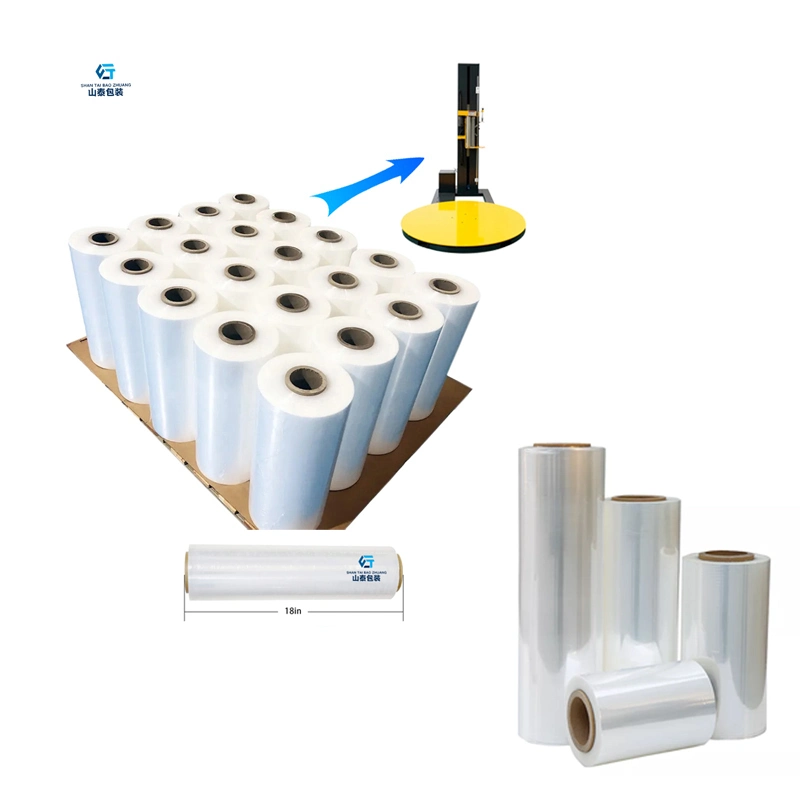 Значение натяжения Customtransparent термоусадочной пленки LLDPE материала для упаковки