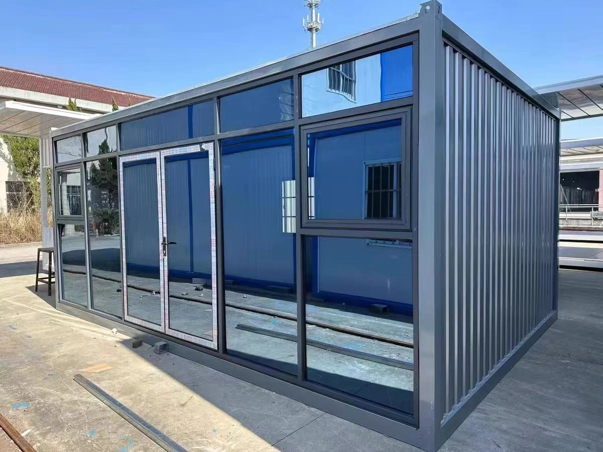 Casas de contenedor prefabricados plegables/40ft contenedor de vida plegable/cabina extensible plegable Contenedor de la casa