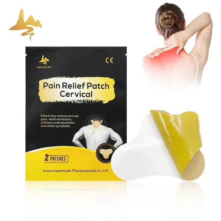 Hot Selling Product Herbal Moxibustion Cervical Spine Patch for Pain Relief