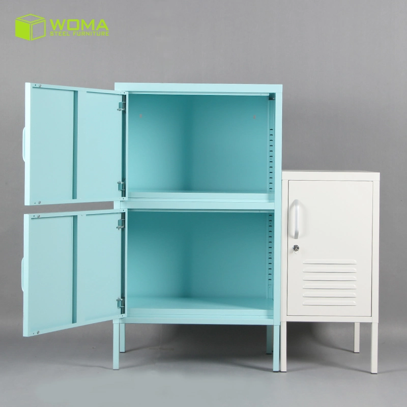 Hot Sale Steel Furniture Single Door Low Storage Mini Locker