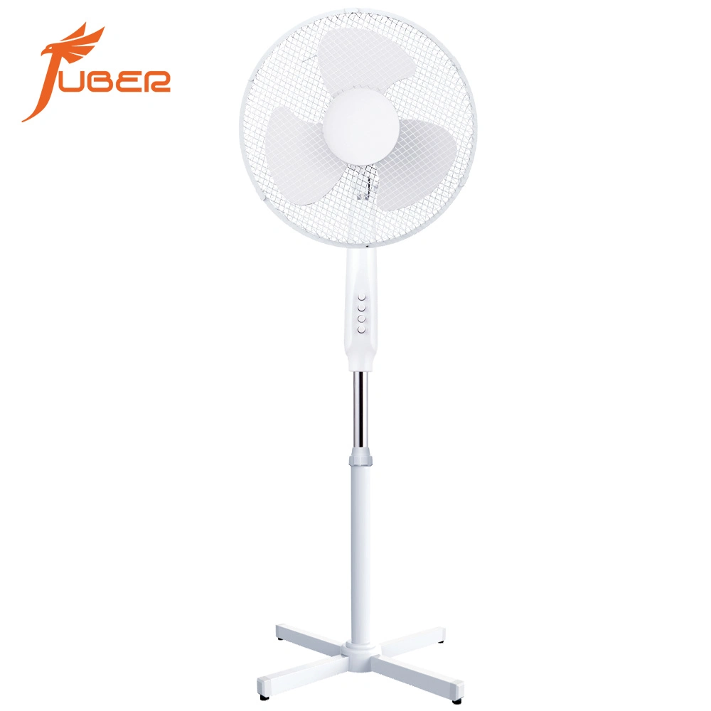 16inch Hot-Selling Ox Standing Fan with 3 Blades Stand Fan Rod Portable Electrical Stand Fan Grill