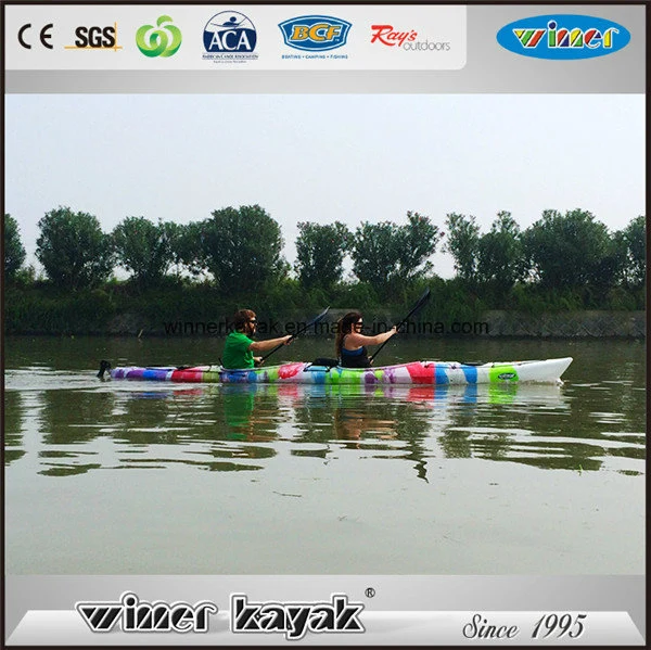 Classical Winner Plastic Ocean 2 Person Pedal Kayak