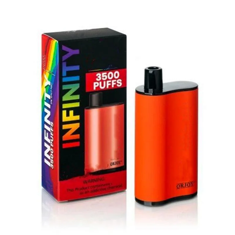 New Trending E Cigarette 15 Flavors Fumed Infinity 3500 Puffs Disposable/Chargeable Vape Box
