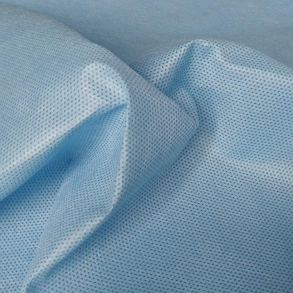 Light-Blue SMS SMMS Nonwoven Fabric for Hospital/Home Textile