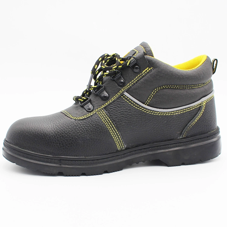 Steel Head Insulation Protective Anti-Static Genuine Leather Working Shoes