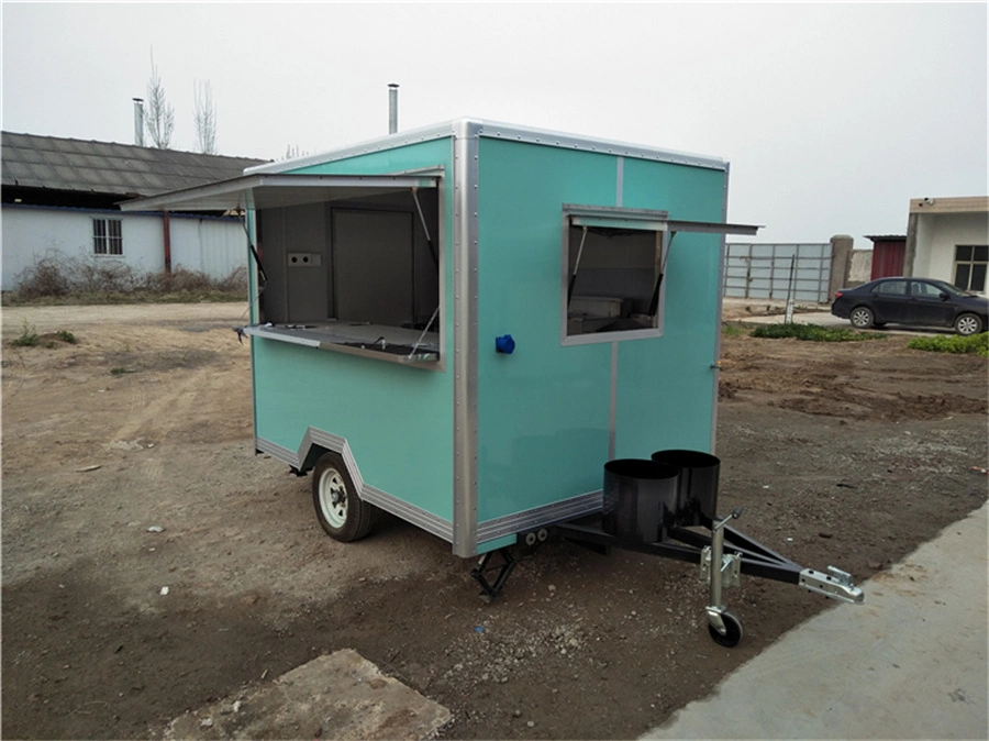 Verkaufsstand Für Outdoor Multi Colors Mobile Street Food Cart