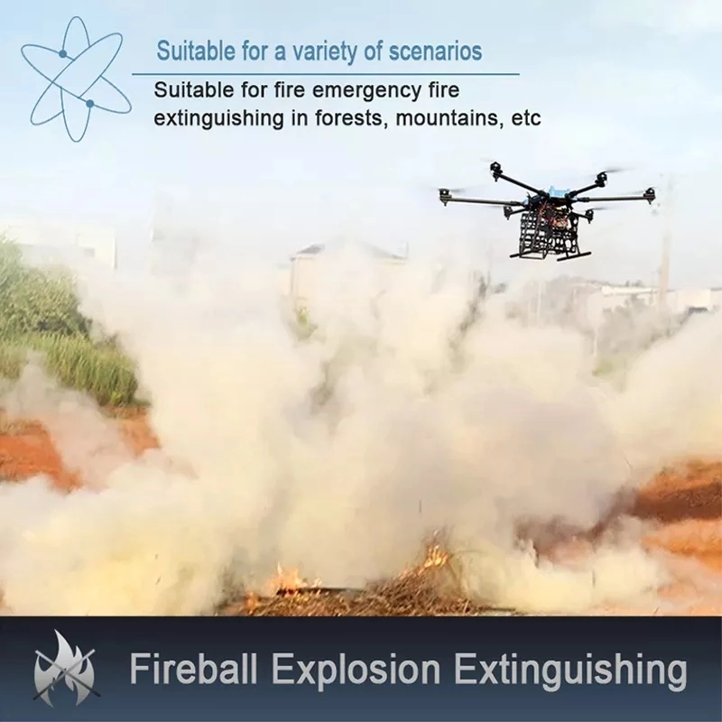 T-drones M690b Multi-rotors protection contre les incendies détection inspection électrique meilleure Drone thermique