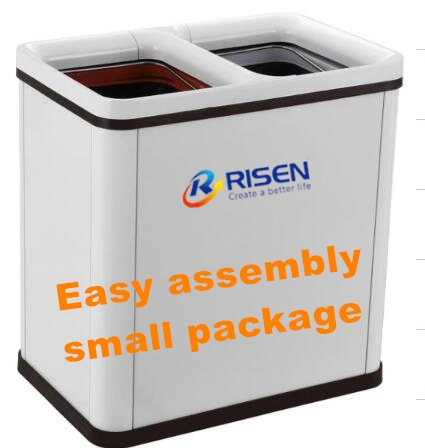 Pedal/Ordinary/Automatic Square Trash Dosen mit DIY Self Assembly Small Space Paket