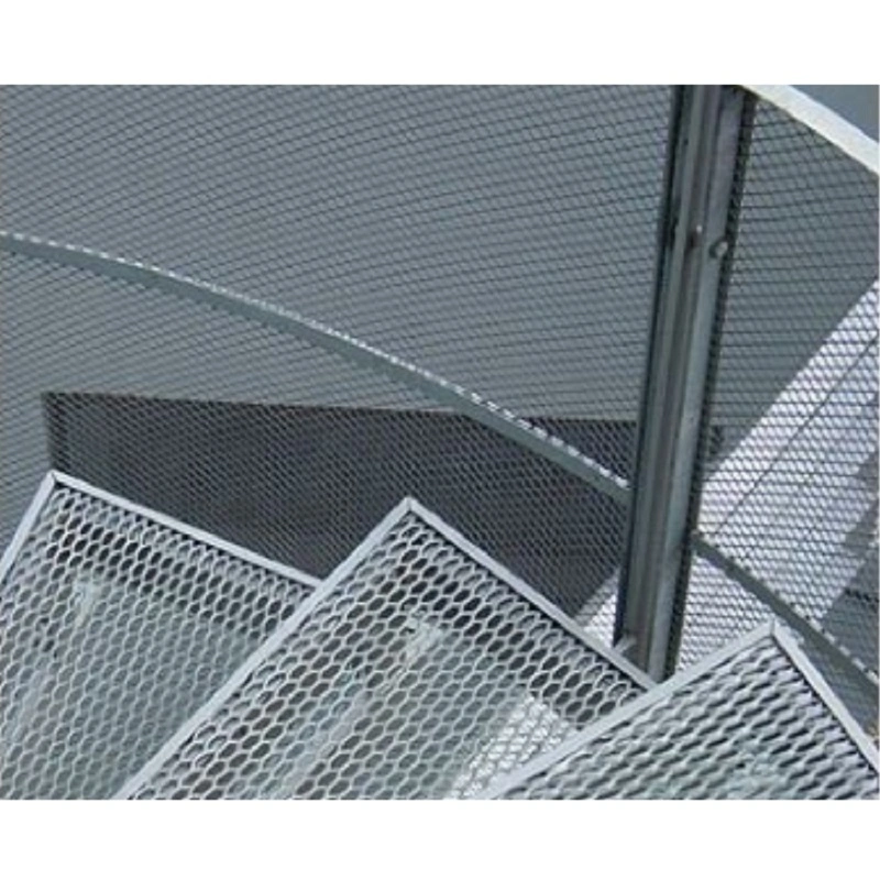 Moderno Perfab duradera Barandillas y escaleras de metal expandido balcón valla de la pantalla para interiores y exteriores