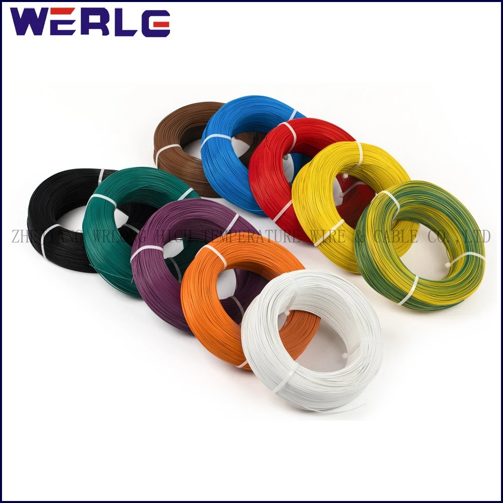 Lead Wire Insulation Cable PVC/FEP/Silicone Rubber Insulated High Voltage Copper Wire