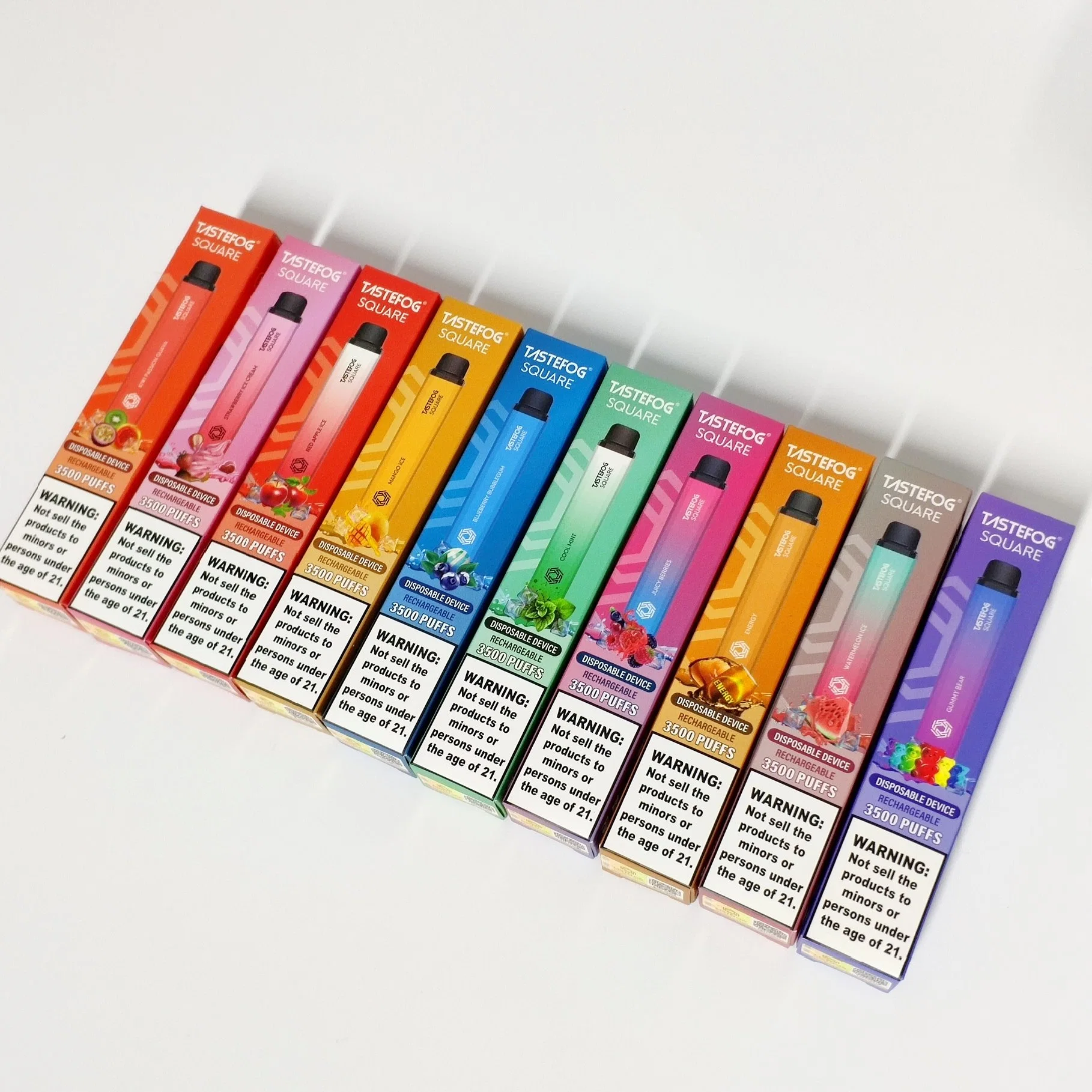 Lostmary Elux Legend Wholesale/Supplier 3500 Puffs Disposable/Chargeable Vape E Cigarette Tastefog Square