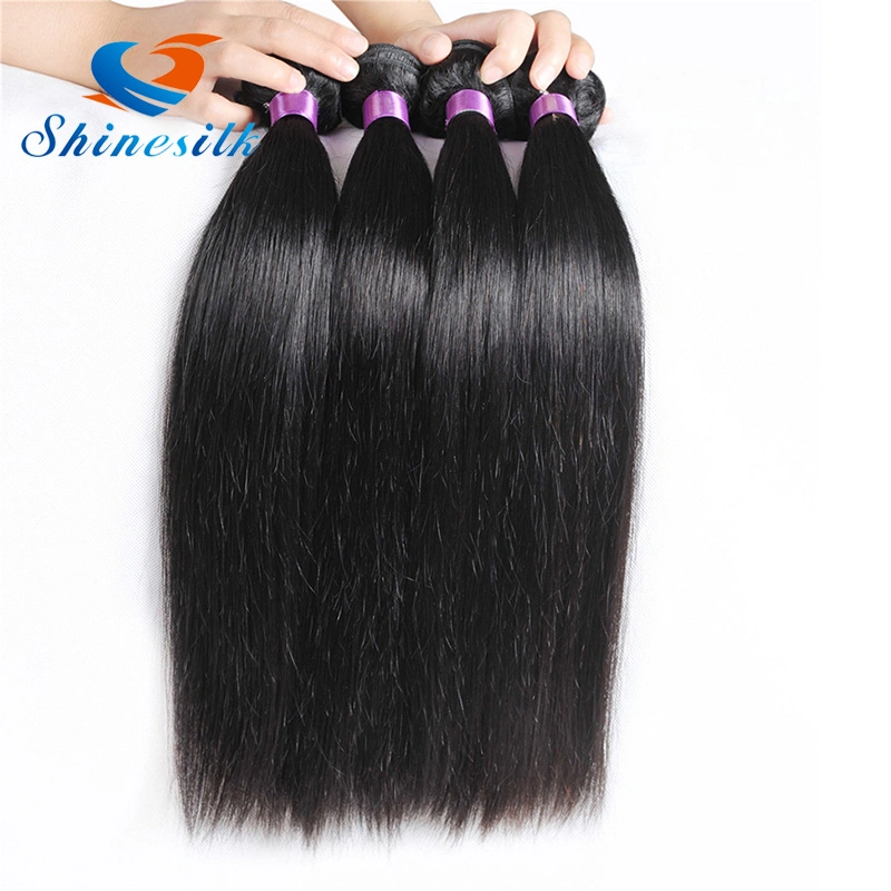 High Qualiyt Brazilian/Peruvian Virgin Hair Straight Weft 100% Remy Human Hair Extension