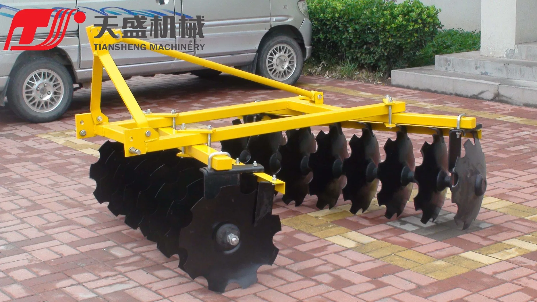 New Farming Agricultural Machinery Farm Tractor Three Point Mounted Factory Light Duty Disc Harrow