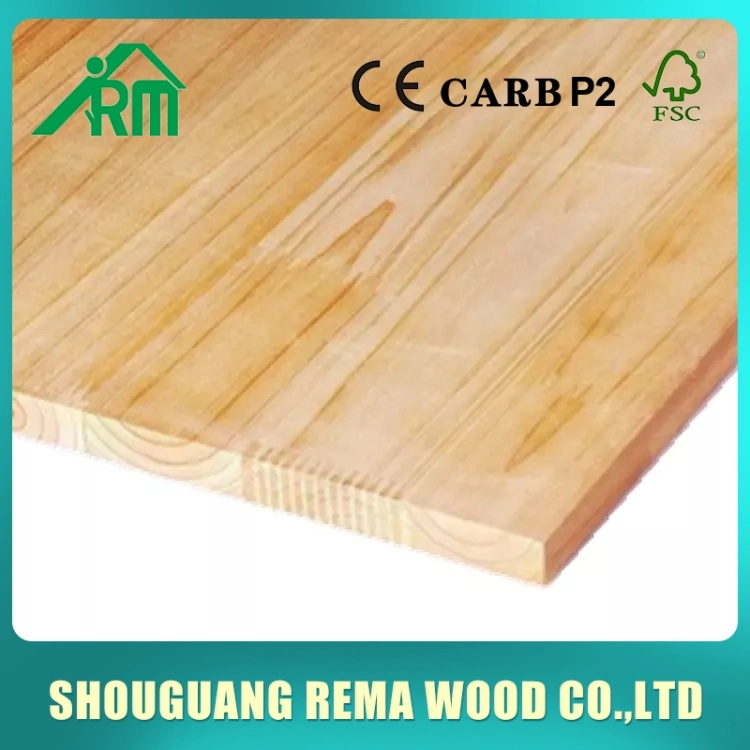 Environmentally Friendly Custom 1220*2440*18mm Wooden Radiata Pine Finger Joint Wood Building Material Finger Joint Board Furniture