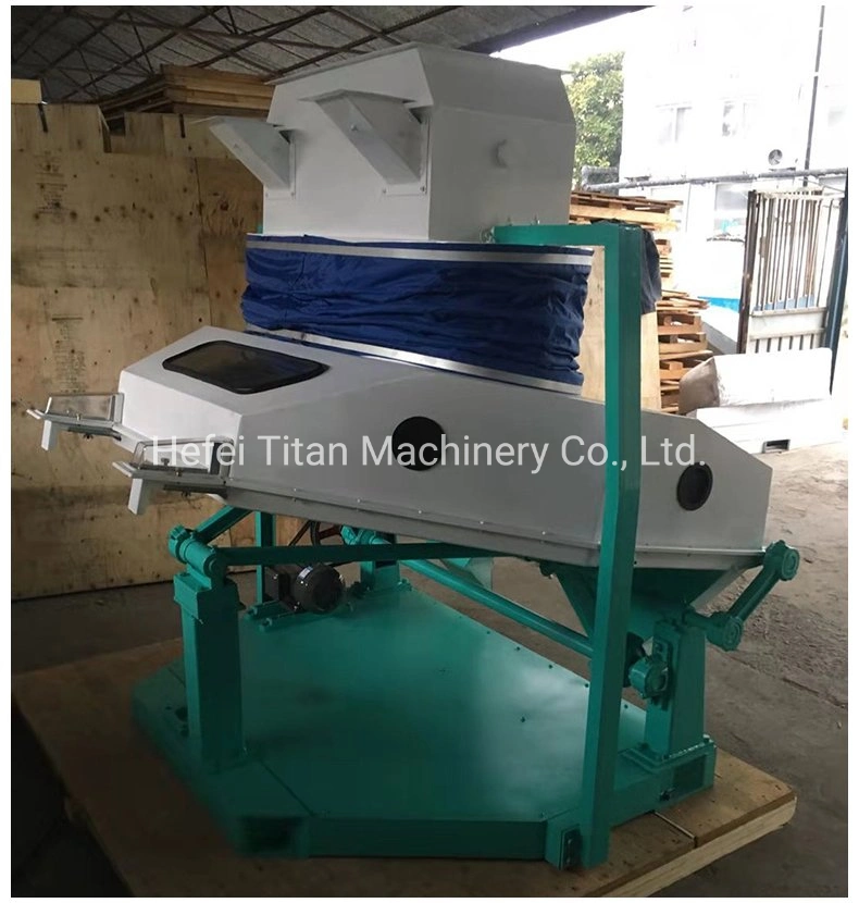 Tqsx Soy Destoner Cleaning Machine Stone Separator Processing Machine
