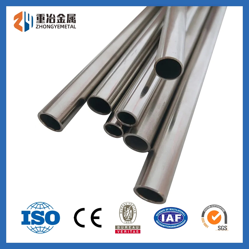 Heat-Resistant Ta4/Gr4 Alloy Tc6/Tc7/Tc8/Tc9/Tc10 Hot-Rolled Plating Etching Anti Fingerprint Seamless Titanium Pipe