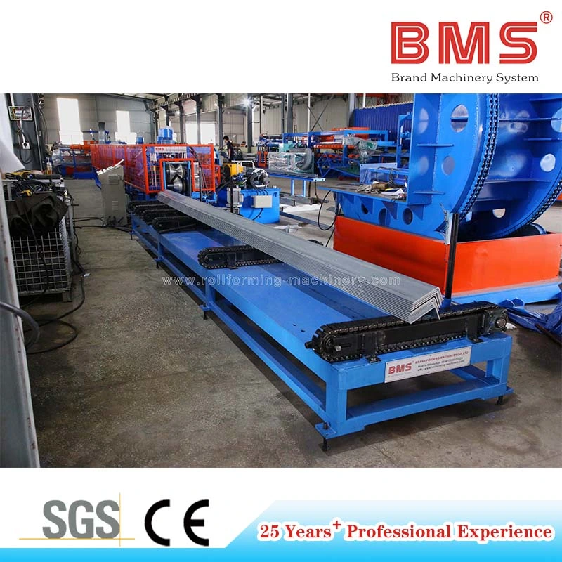 5mm Europe Type Hot L Angle Purlin Roll Forming Machine with Auto Stacker