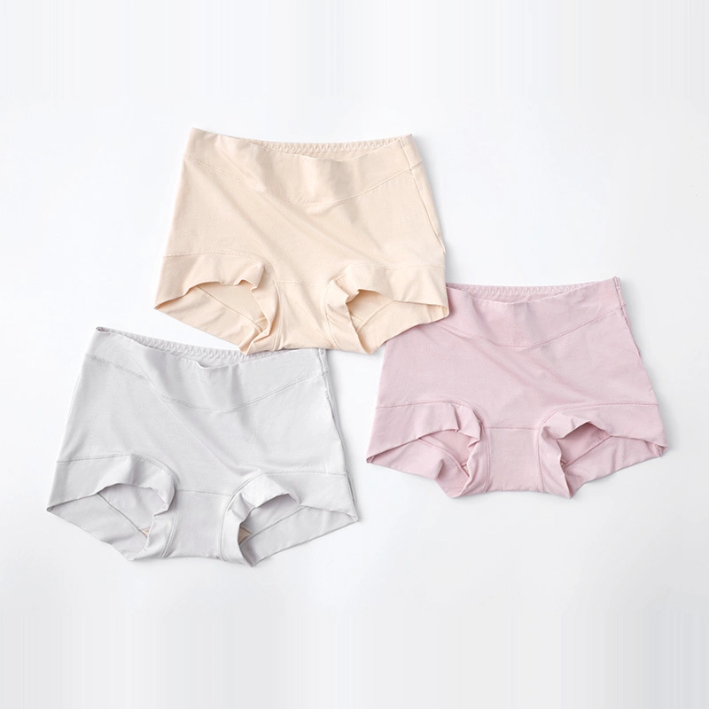 Crotch Silk Comfortable Breathable Boxers Silk Underwear Traceless Shorts